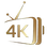 4k Strong Gold - Logo image